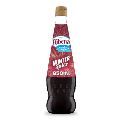 Ribena Winter Spice Sirup ohne Zuckerzusatz 850 ml, UK-Version