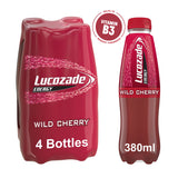 Lucozade Energy Drink Wild Cherry 4x380ml GOODS ASDA   