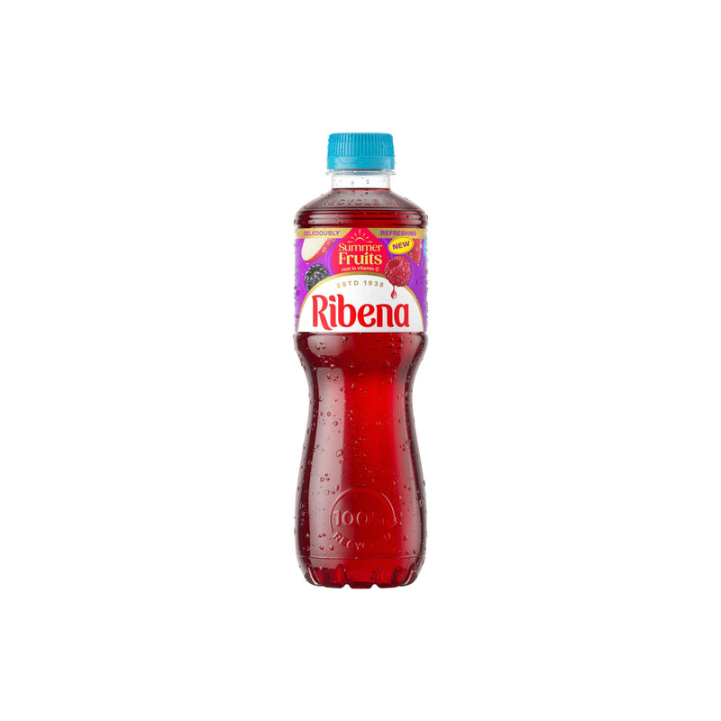 Ribena summer fruits juice drink no added sugar 500ml - British product
