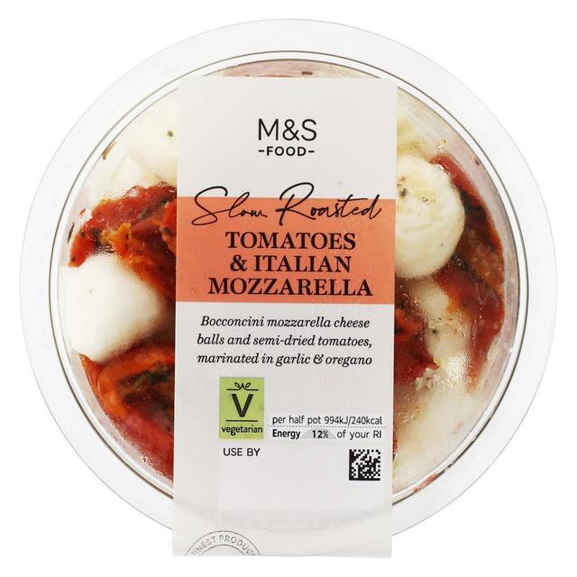 M&S Slow Roasted Tomatoes & Italian Mozzarella   200g