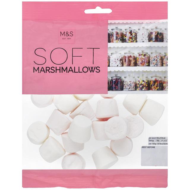 M&S Soft Marshmallows   180g