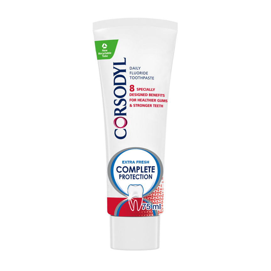 Corsodyl Complete Protection Gum Care Toothpaste Extra Fresh