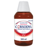 Corsodyl Medicated Mouthwash Original Alcohol Free 300ml - British product