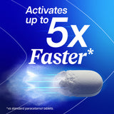 Panadol Advance paracetamol tablets 16s, imported from the UK
