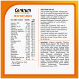 Centrum Performance Multivitamins and Minerals 30 Tablets - British product