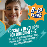 Aquafresh Buzz On battery toothbrush for kids 6-12 years, UK version