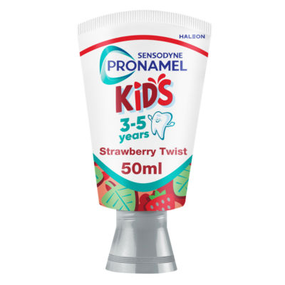 Sensodyne kids toothpaste Strawberry Twist 50ml, UK version