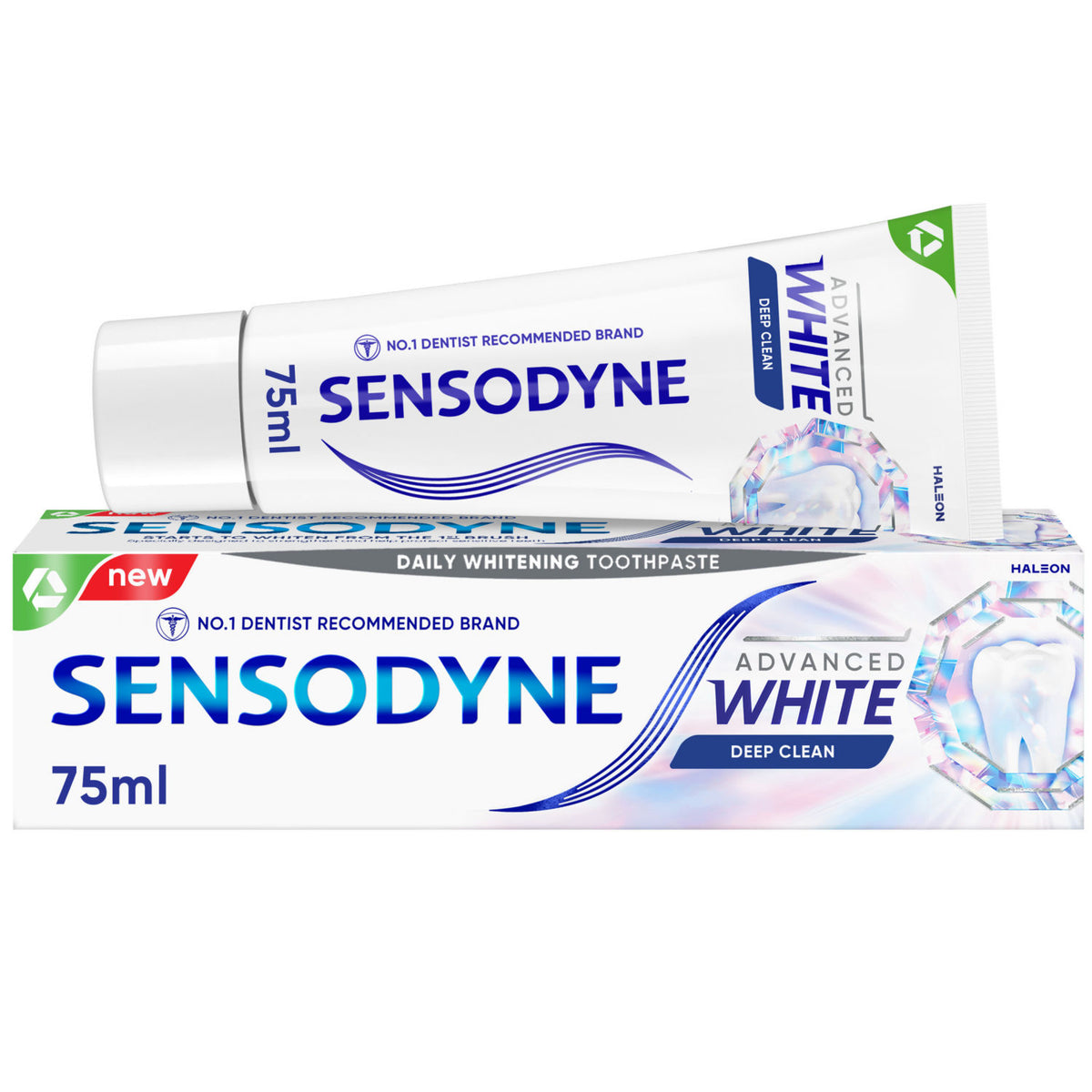 Sensodyne Advanced White Deep Clean toothpaste 75ml, UK version