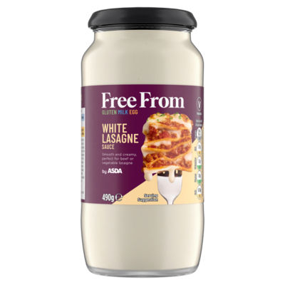 ASDA ASDA Free From White Lasagne Sauce 490g- Buy online at McGrocer