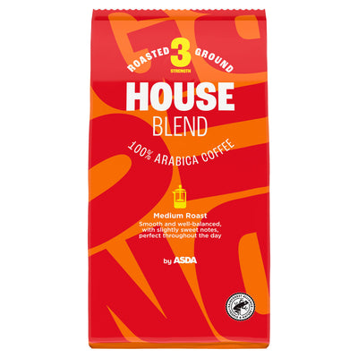 ASDA ASDA House Blend Ground Coffee 227g- Buy online at McGrocer