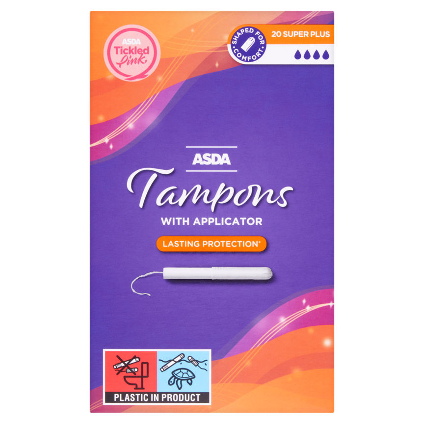 ASDA Super Plus Applicator Tampons