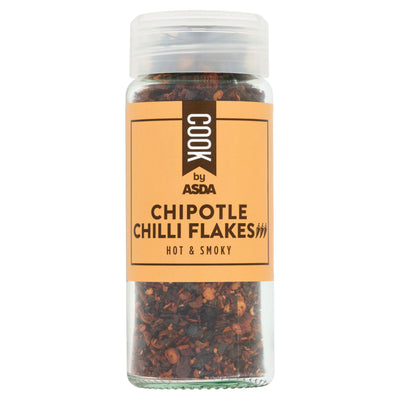 ASDA ASDA Cook Chipotle Chilli Flakes Dried Chillies 40g- Buy online at McGrocer