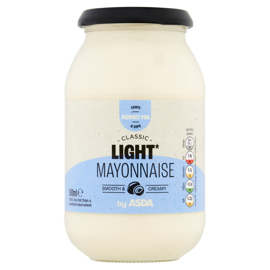 ASDA Classic Light Mayonnaise 500ml GOODS ASDA   