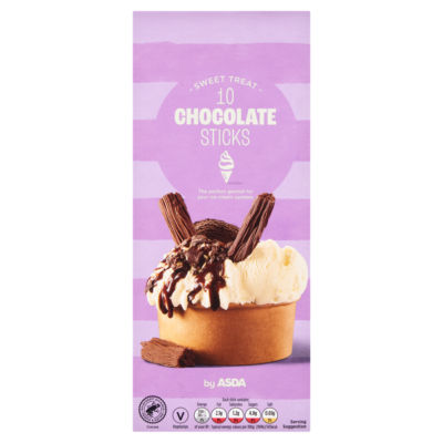 ASDA ASDA 10 Milk Chocolate Sticks 75g- Buy online at McGrocer
