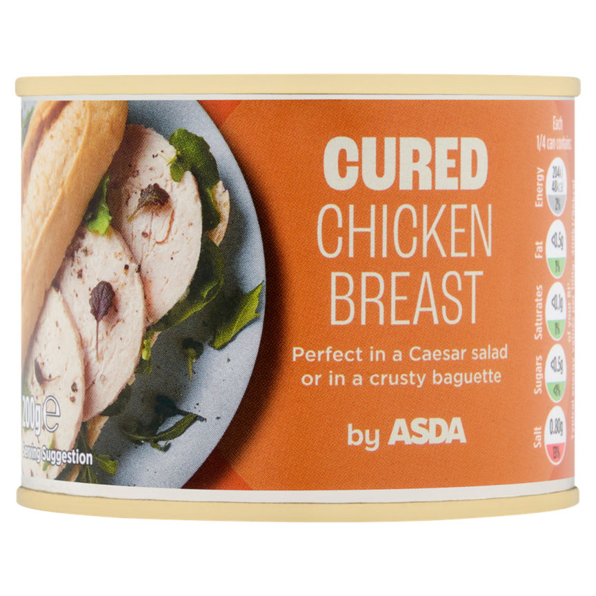 ASDA Cured Chicken Breast 200g GOODS ASDA   