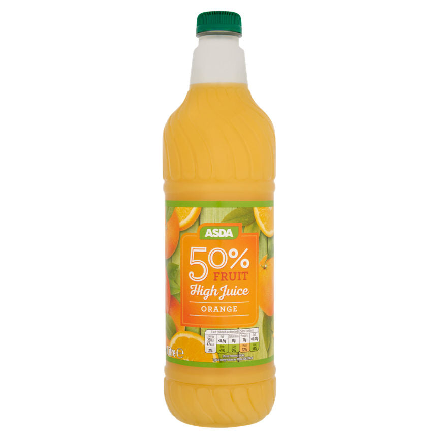 ASDA 50% Fruit Orange High Juice