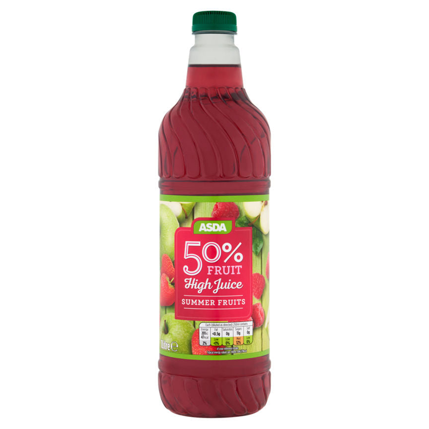 ASDA 50% Fruit High Juice Summer Fruits GOODS ASDA   