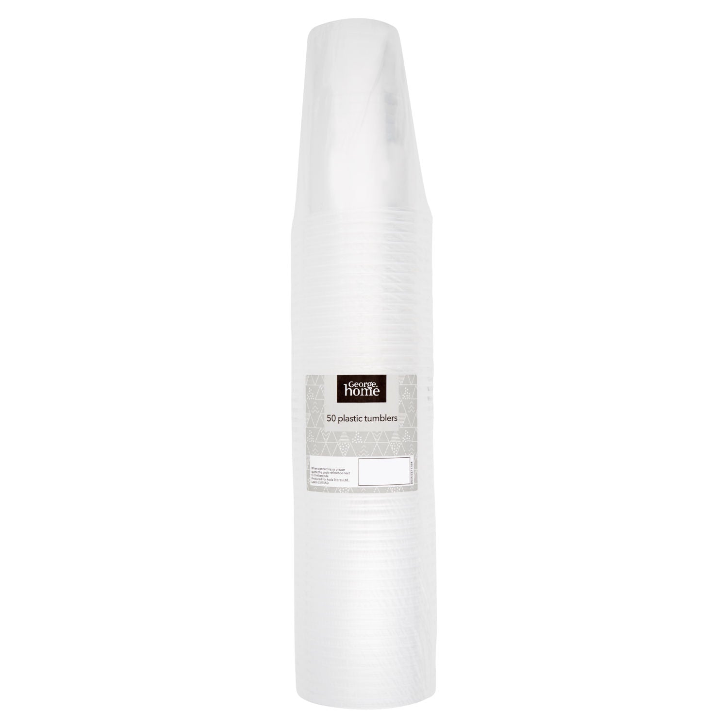 George Home plastic tumblers (British brand)