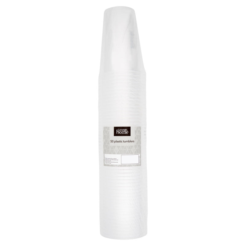 George Home plastic tumblers (British brand)