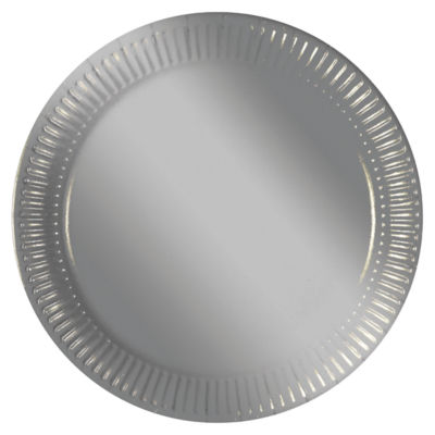 George Home silver foil effect paper plates 16 pack 23cm - British product