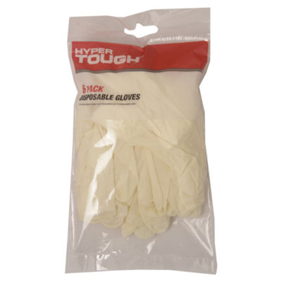 ASDA ASDA Disposable Latex Rubber Gloves 6 Pack- Buy online at McGrocer