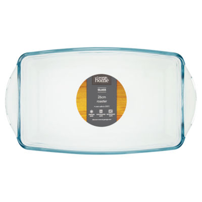 ASDA George Home Glass Roaster 26cm 1.2L- Buy online at McGrocer