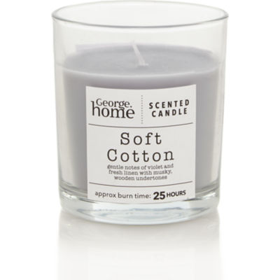 George Home votive candle Soft Cotton 120g, UK version