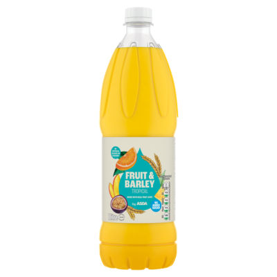 ASDA Fruit & Barley Tropical No Added Sugar Squash 1 Litre
