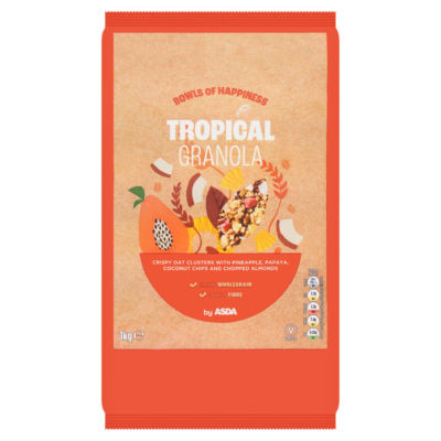 ASDA ASDA Tropical Granola 1kg- Buy online at McGrocer