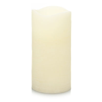 George Home LED pillar candle vanilla medium, UK version