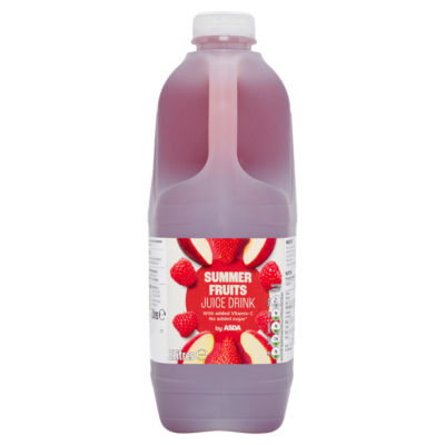 ASDA Summer Fruits Flavour Juice Drink