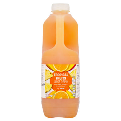 ASDA Tropical Fruits No Added Sugar Juice Drink 2 Litres