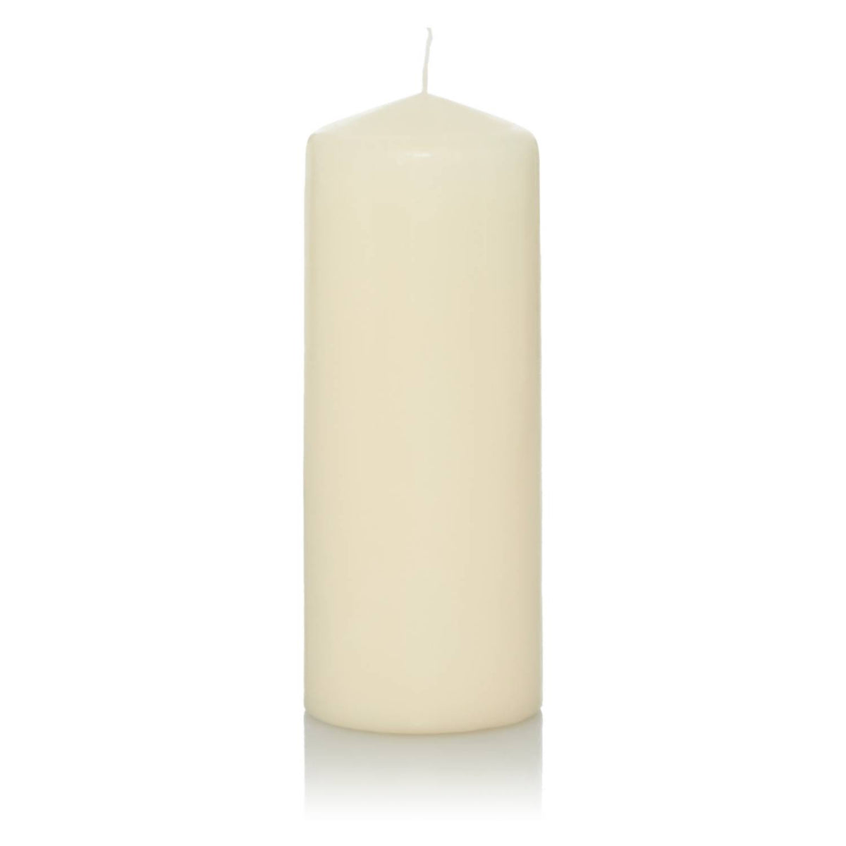 George Home unscented medium pillar candle 537g (British brand)