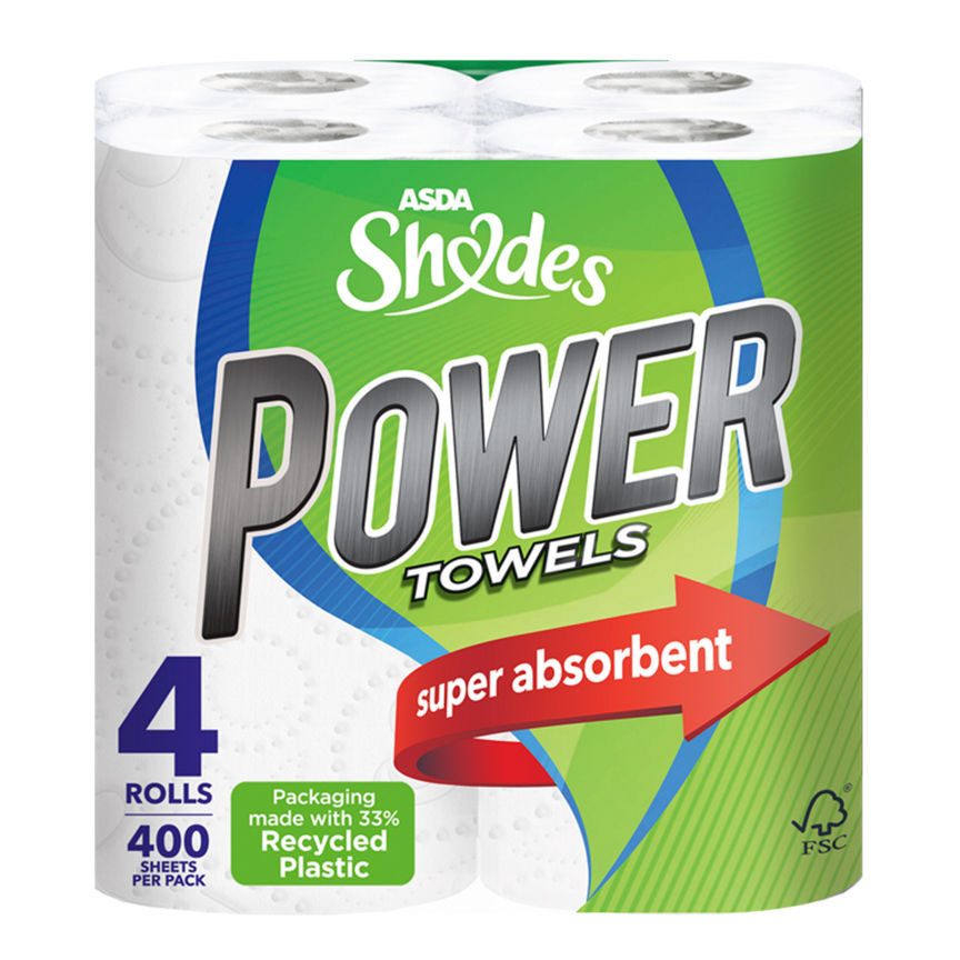 ASDA Shades Power Towels Kitchen Roll GOODS ASDA   