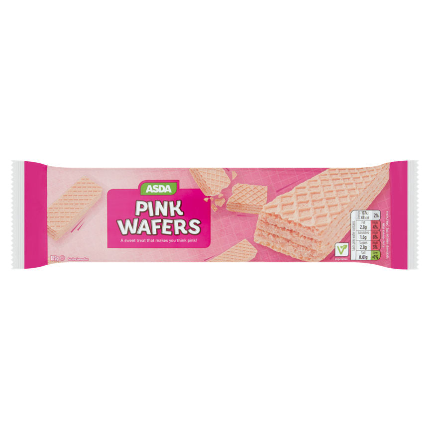 ASDA Pink Wafers GOODS ASDA   