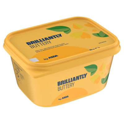 ASDA Brilliantly Buttery spread 1kg (British brand)