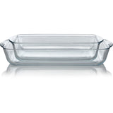 George Home glass roasters set 35cm and 40cm - British product