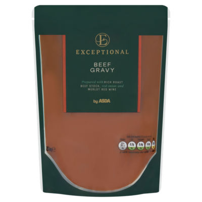 Exceptional by ASDA beef gravy 350g - British product