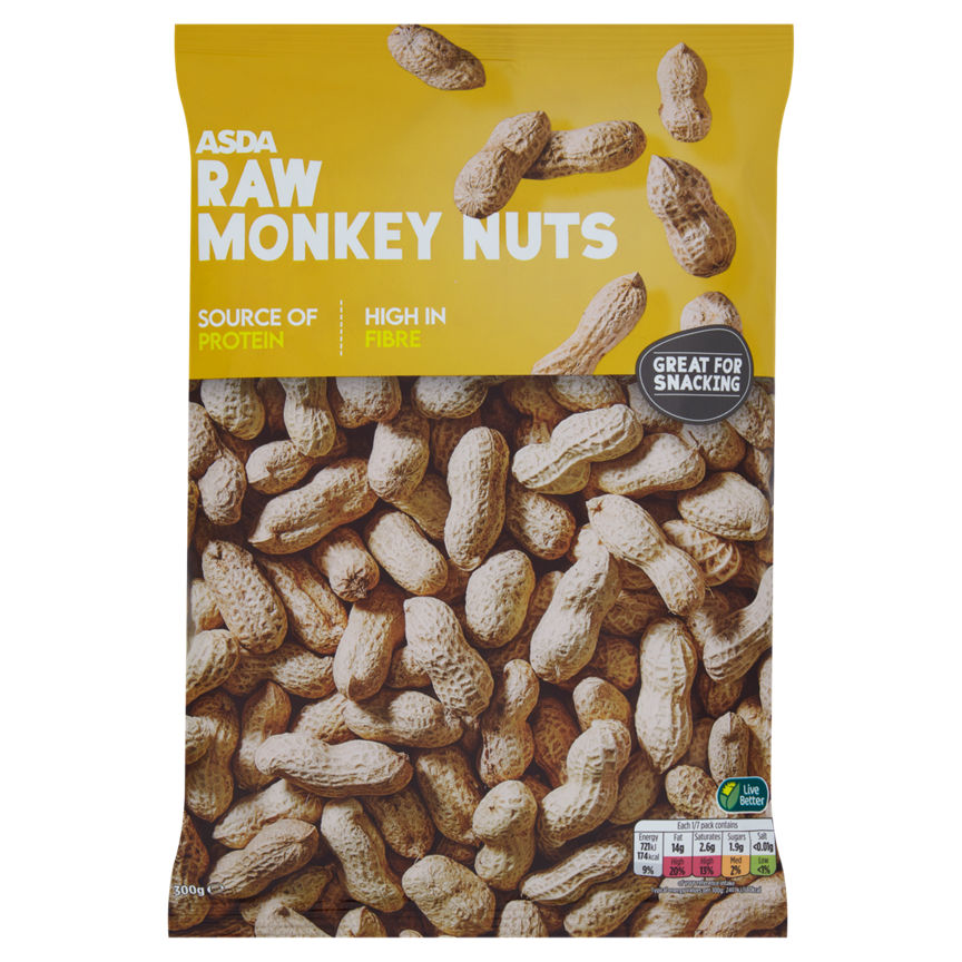 ASDA Raw Monkey Nuts GOODS ASDA   