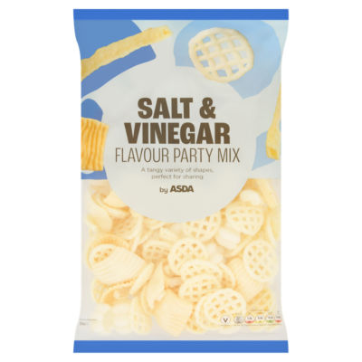 ASDA ASDA Salt Vinegar Party Mix Savoury Snack 150g- Buy online at McGrocer