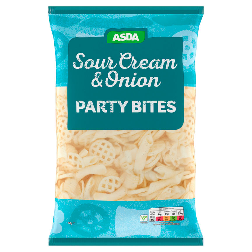 ASDA Sour Cream & Onion Party Bites GOODS ASDA   