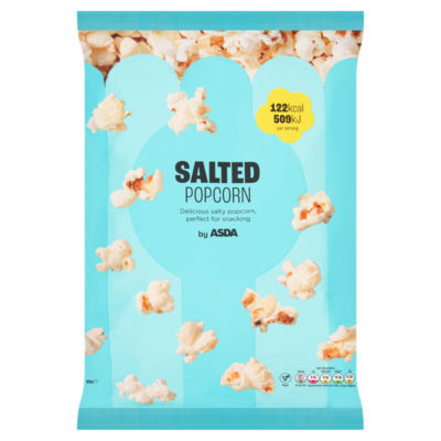 ASDA Salted Popcorn 80g - British product
