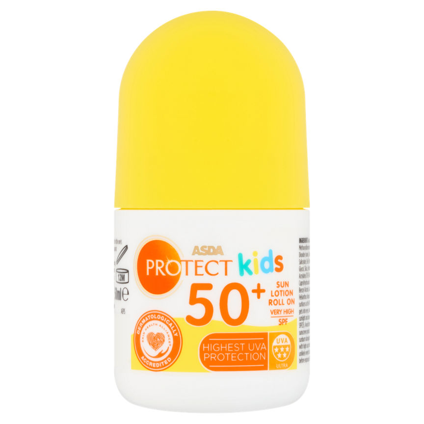 ASDA Protect Kids Sun Lotion Roll On SPF 50 High