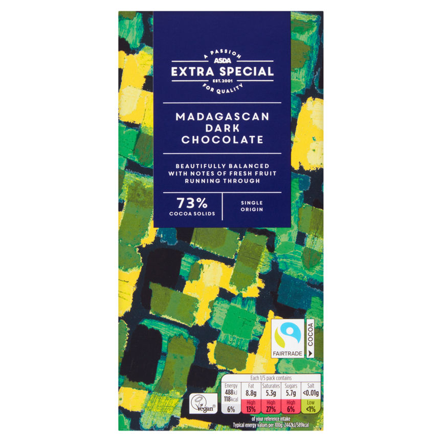 ASDA Extra Special Madagascan Dark Chocolate GOODS ASDA   