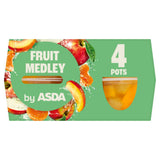 ASDA fruit medley pots 4 x 113g - British product