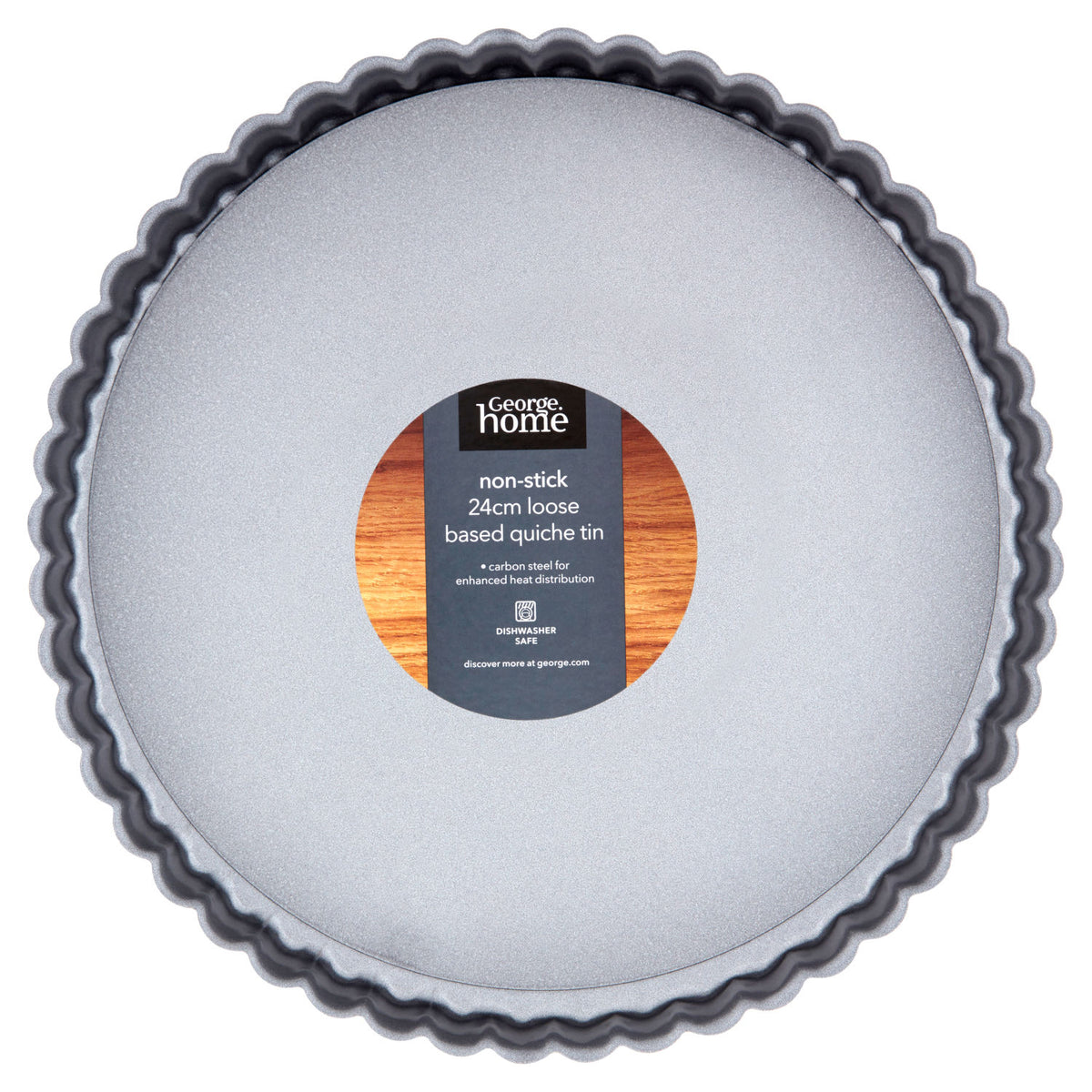 George Home non-stick loose based quiche tin (British brand)