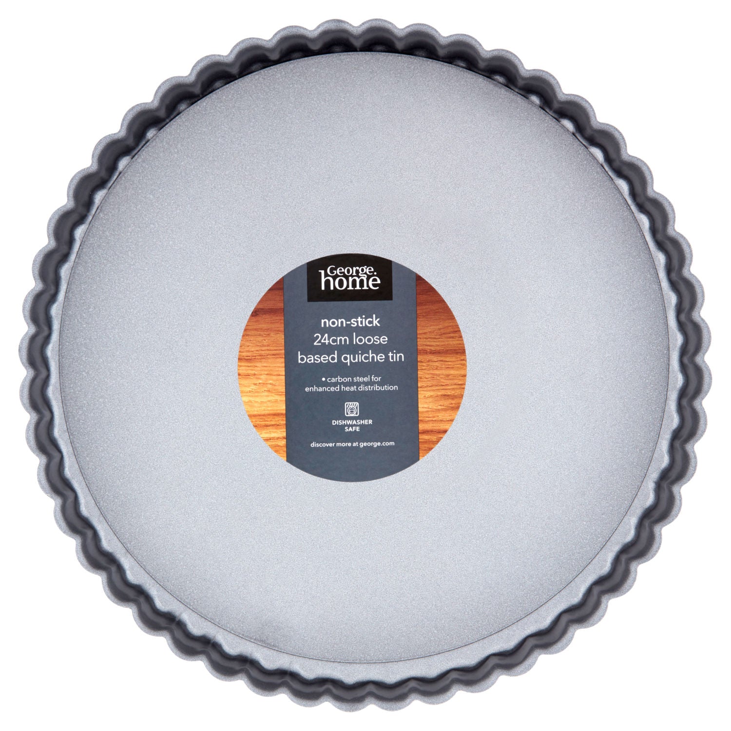 George Home non-stick loose based quiche tin (British brand)