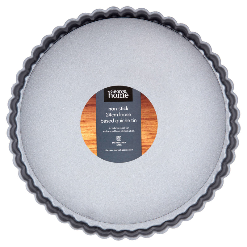 George Home non-stick loose based quiche tin (British brand)