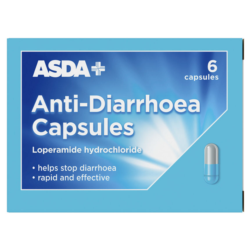 ASDA Anti-Diarrhoea Capsules GOODS ASDA   