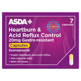 ASDA Heartburn capsules 20mg 7 capsules - British product